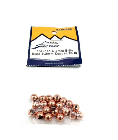 BEAD 6,3 mm COPPER 